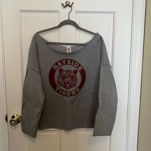 saved by the bell bayside tigers crewneck